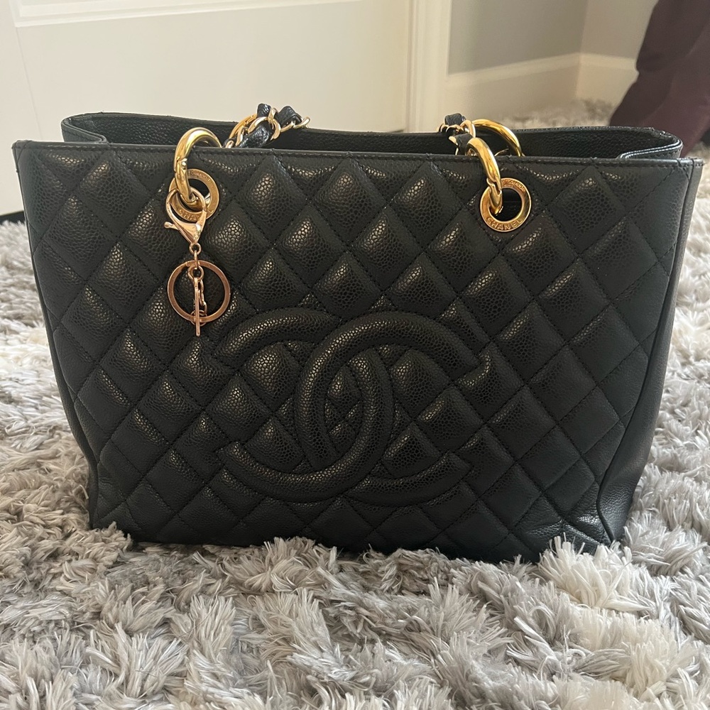 Authentic Chanel Grand Shopper Tote